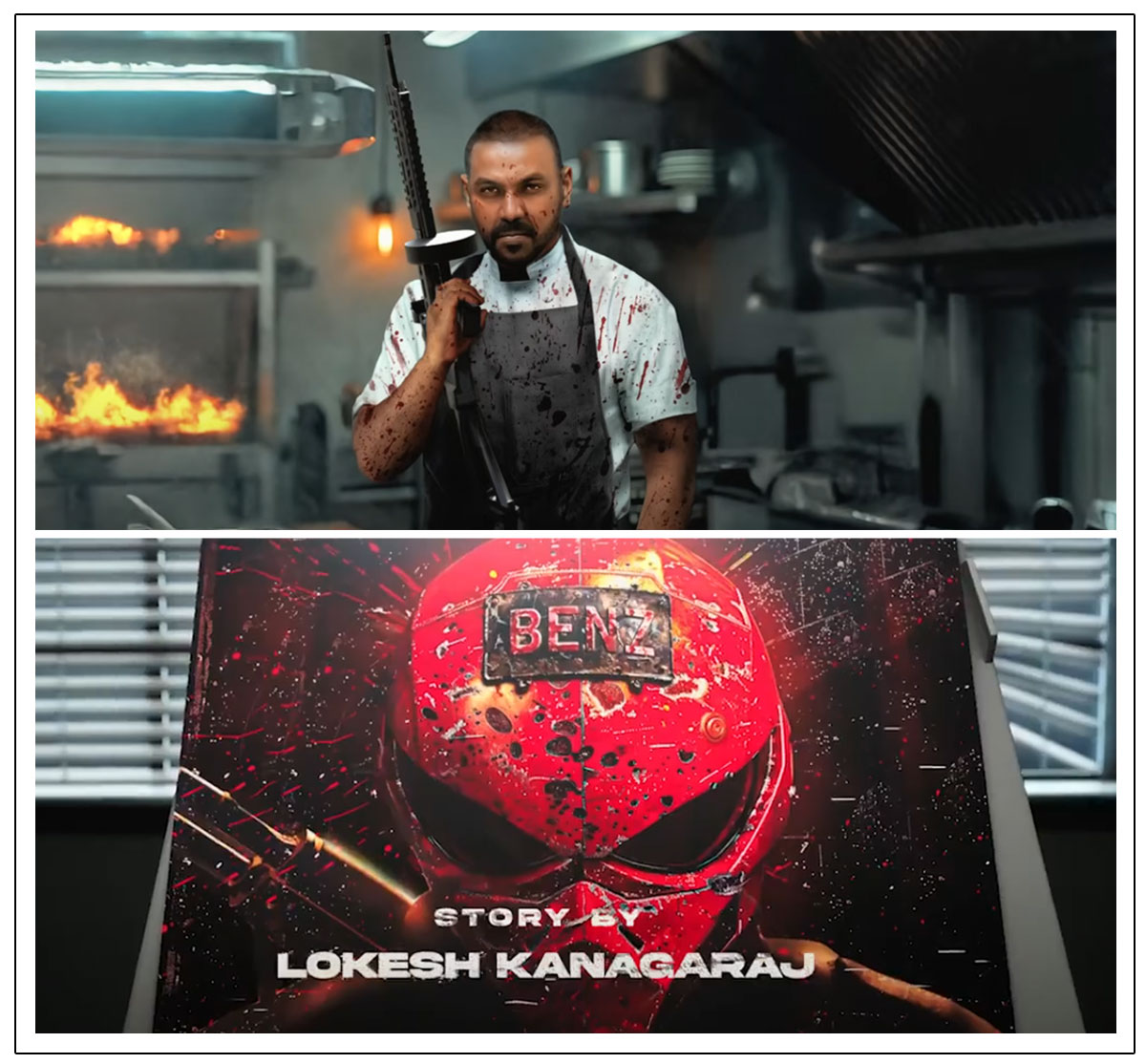 Lokesh Kanagaraj introducing Raghava Lawrence to his cinematic universe