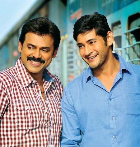 Mahesh Babu and Venkatesh