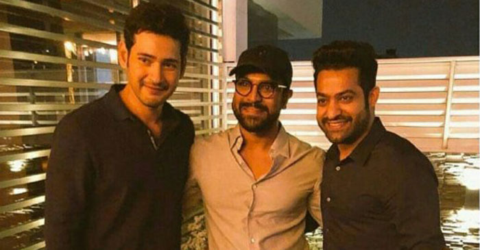 Mahesh, NTR, Charan Amity In Discussion