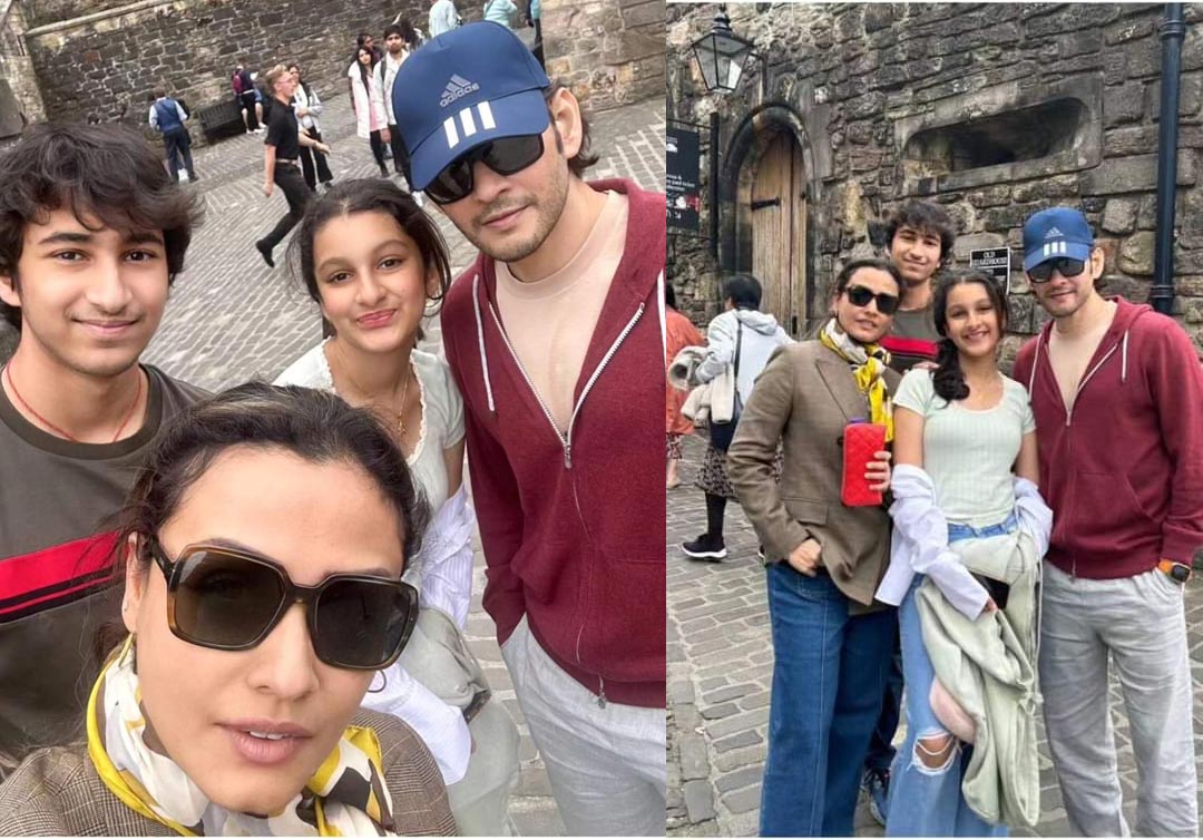 Mahesh Babu sweet family memories from Scotland