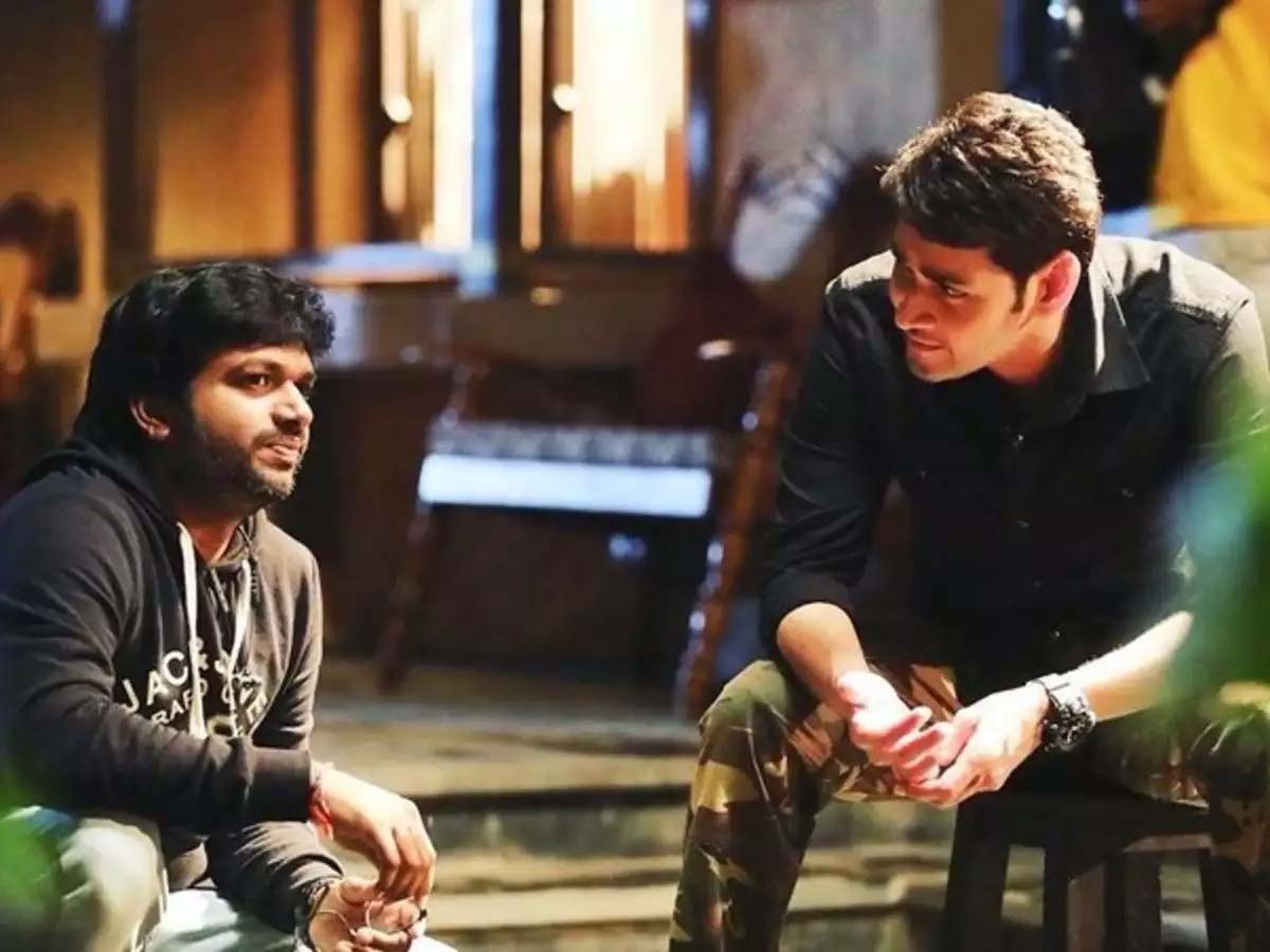 Mahesh Babu with Anil Ravipudi