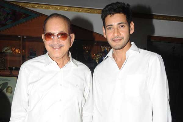 Mahesh's Voice Over for Dad's Movie