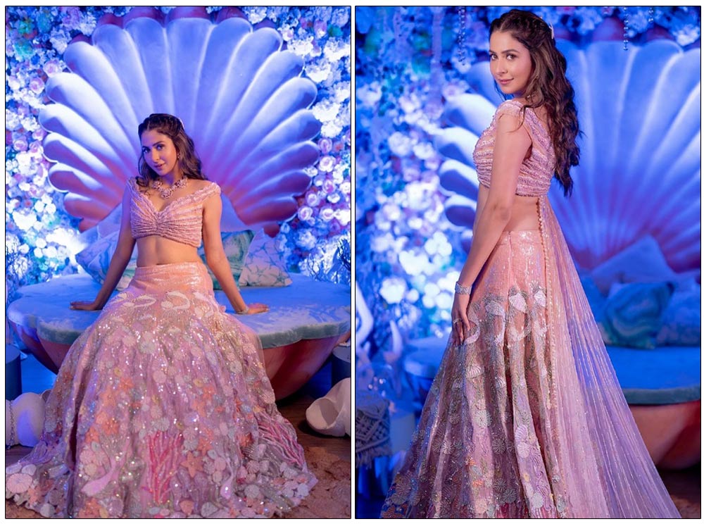 Malvika Raaj Looks Adorable In A Designer Wear 