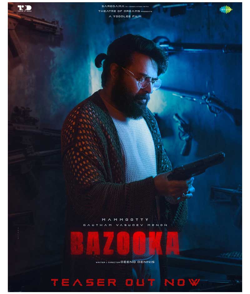 Mammootty Bazooka Teaser Released