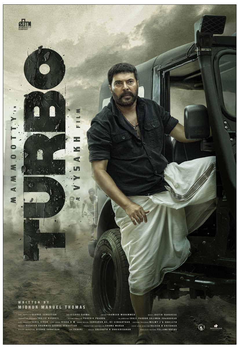 Mammootty Turbo Powerful First Look Released