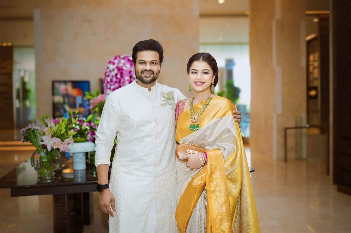 Manchu Manoj and Mounika