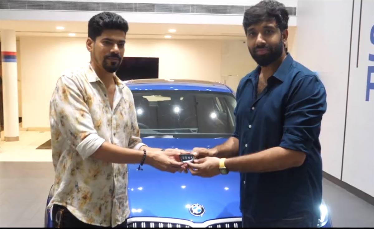 Mark Antony director gets brand new BMW car as a gift