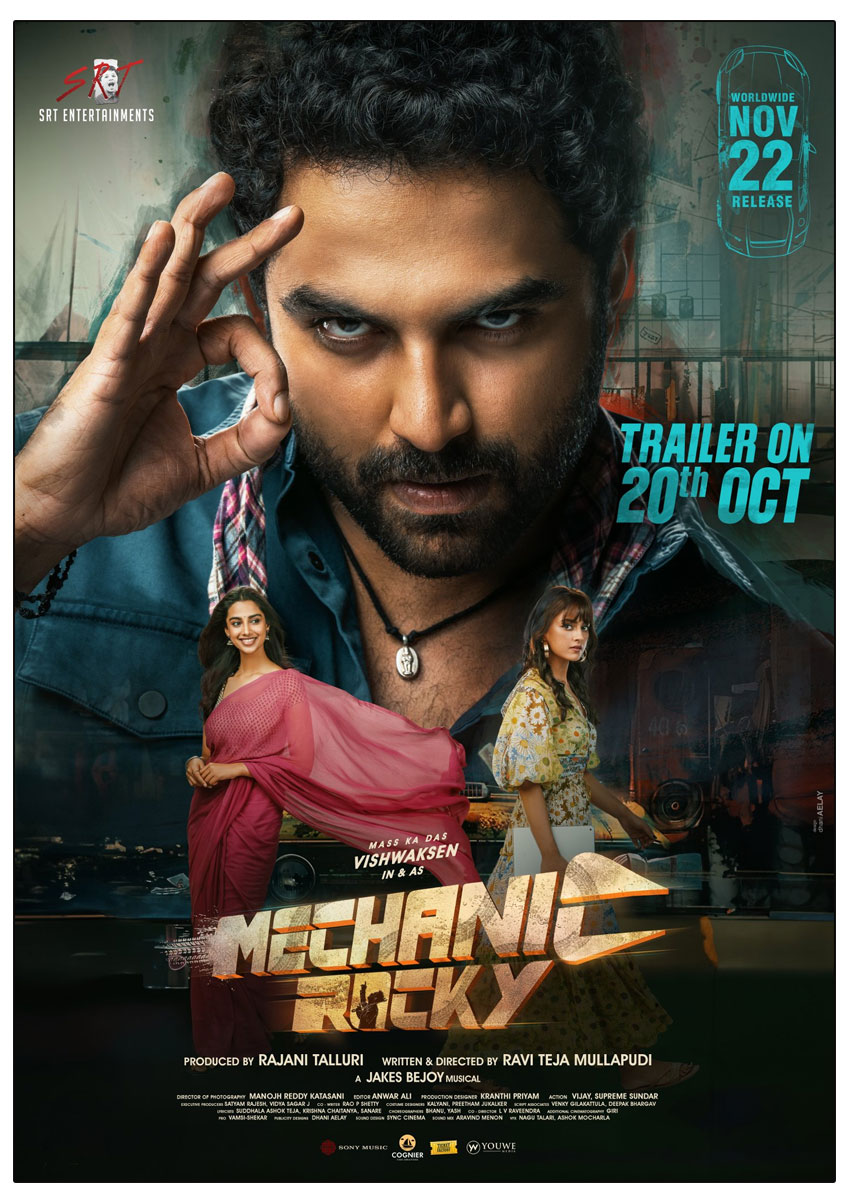 Mechanic Rocky has shifted its release date from October 31st to November 22nd