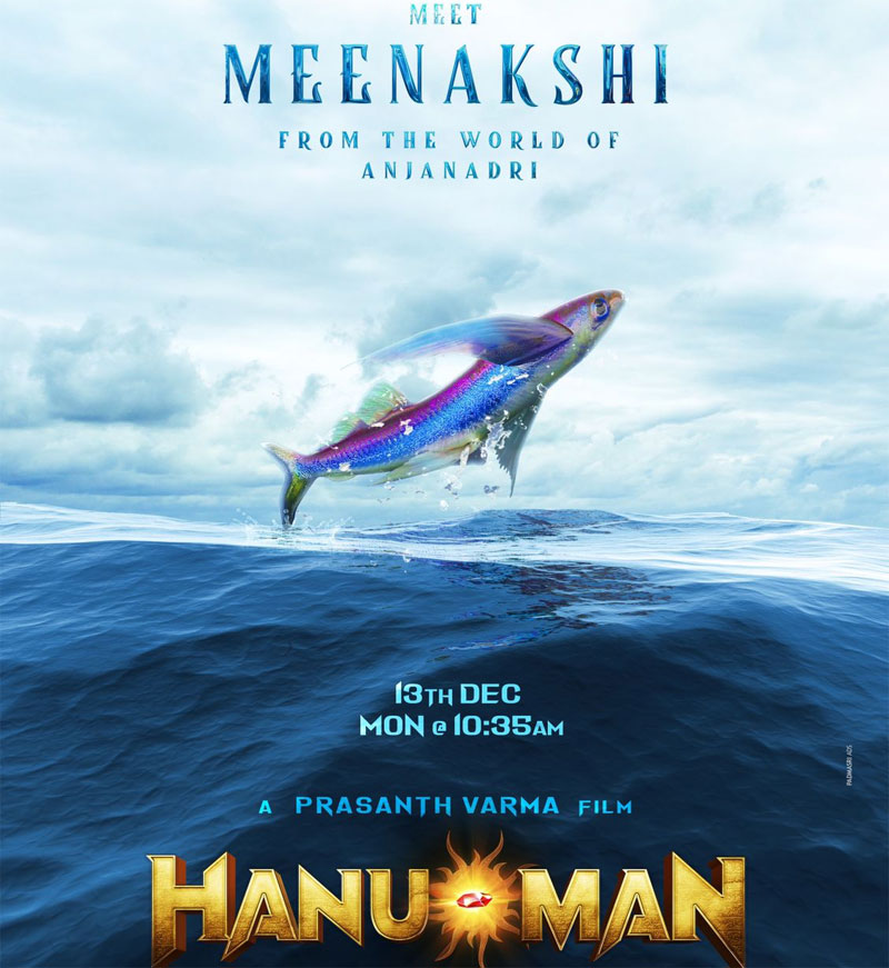 Meenakshi from Hanuman to mesmerize