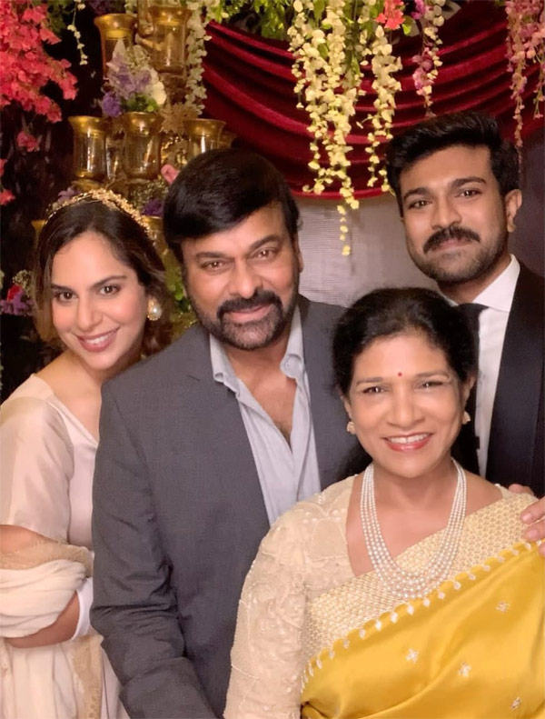 Mega family celebrates Upasana's birthday