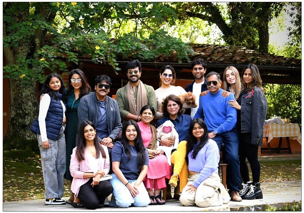 Mega - Kamineni family enjoying in Italy