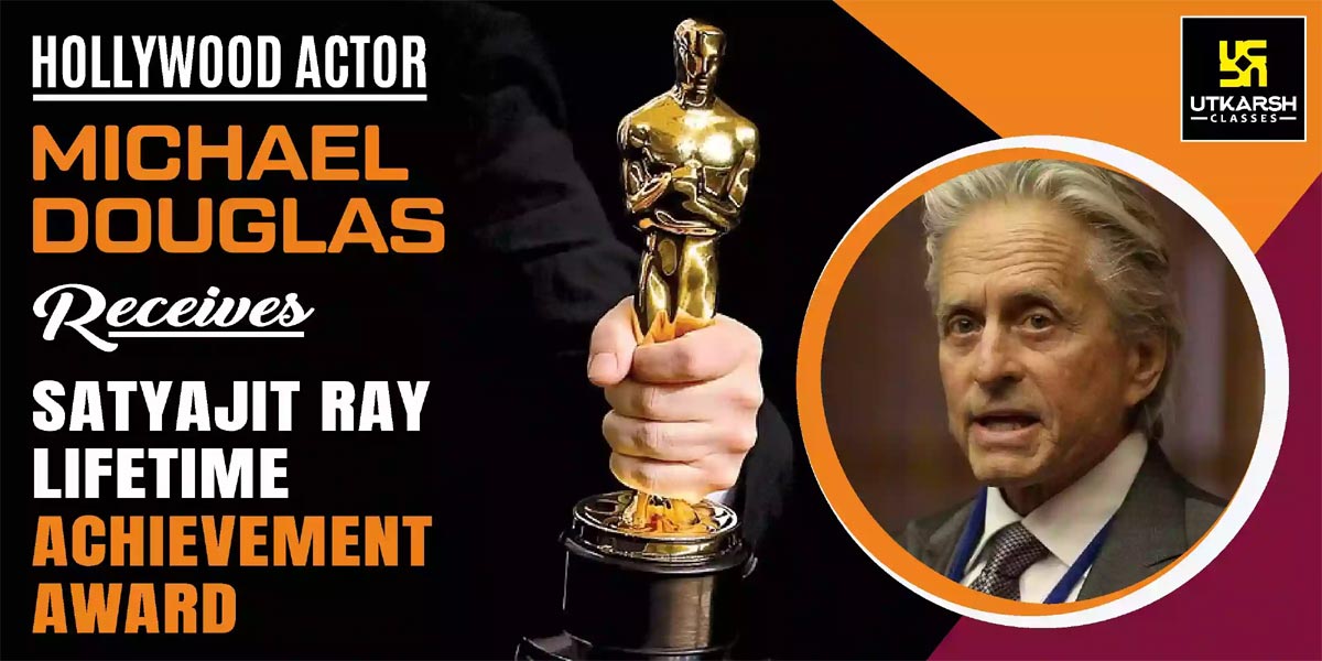 Michael Douglas on Satyajit Ray Lifetime Achievement Award