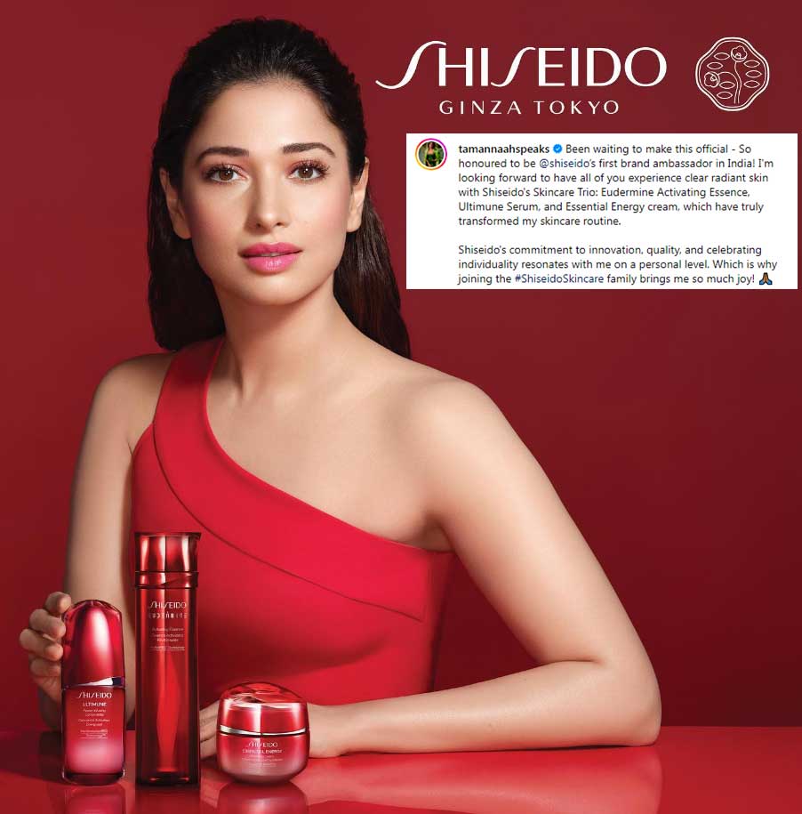 Milky Beauty Tamannaah connected to Japanese Brand