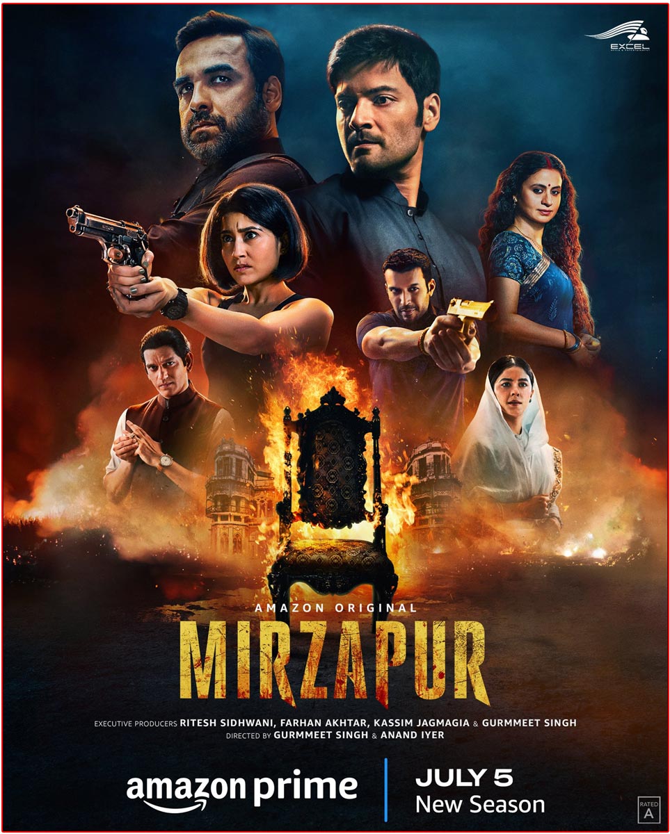 Mirzapur Season 3 Streaming From July 5