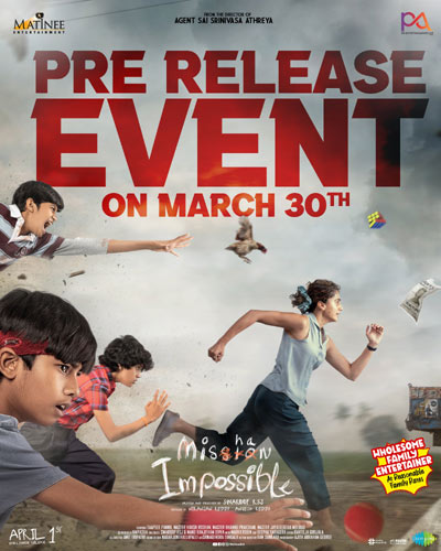 Mishan Impossible pre-release function on