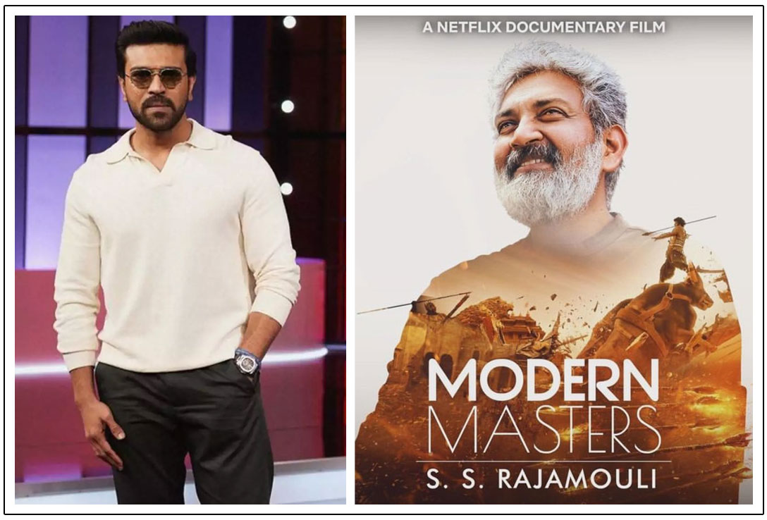 Modern Masters: SS Rajamouli Captures Attention with Ram Charan Praise