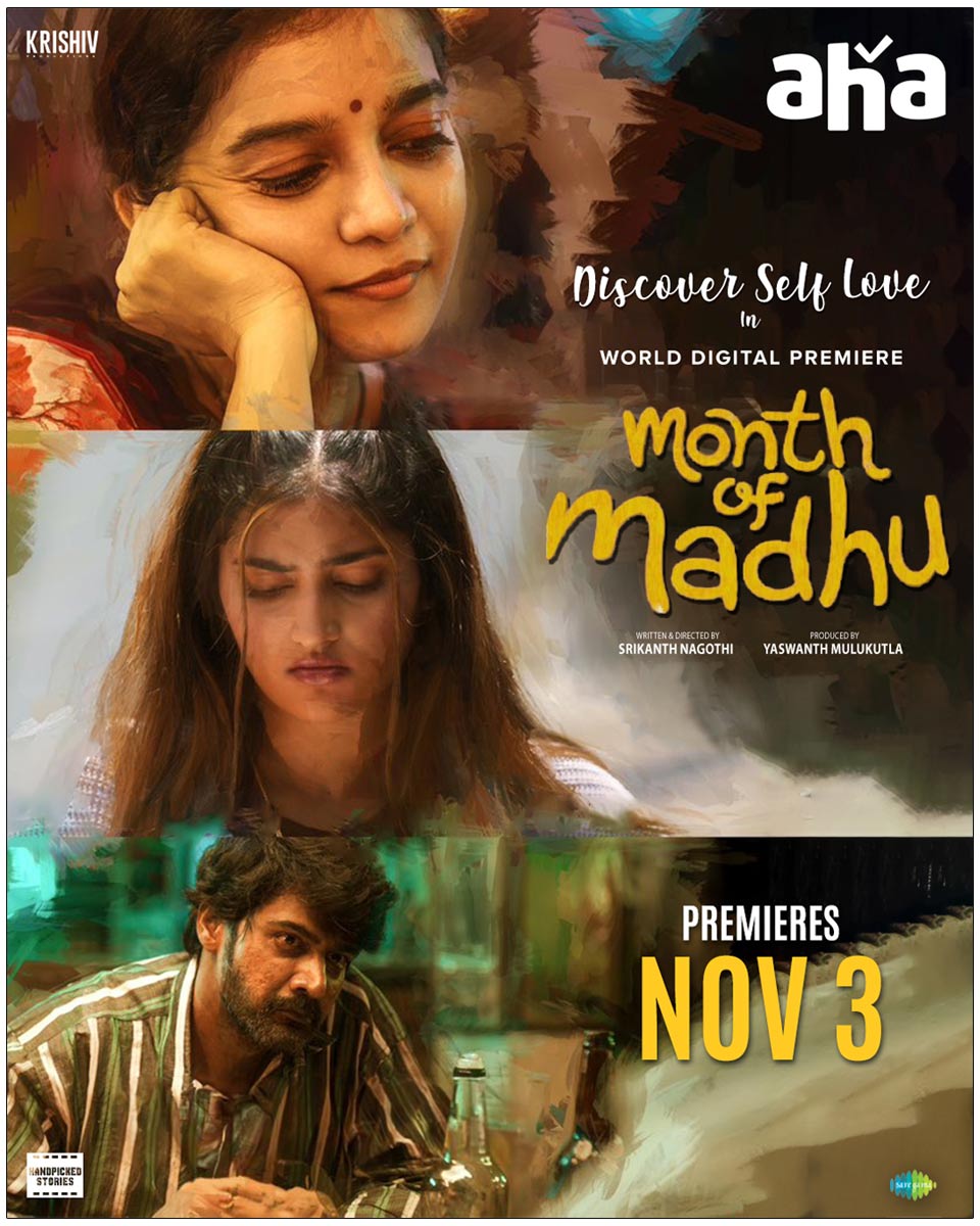 Month Of Madhu  premieres on Aha From Nov 3rd 