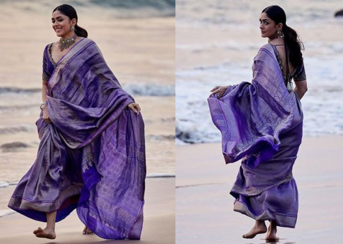 Mrunal Thakur steals hearts