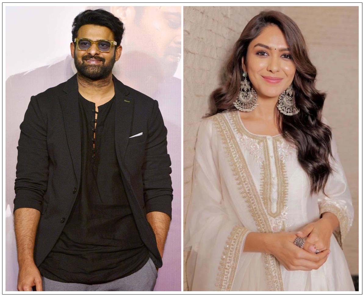 Mrunal Thakur To Romance Prabhas