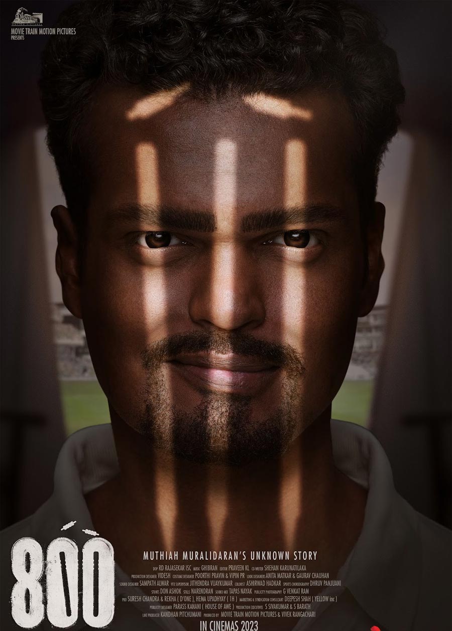 Muttiah Muralitharan Biopic 800 first look