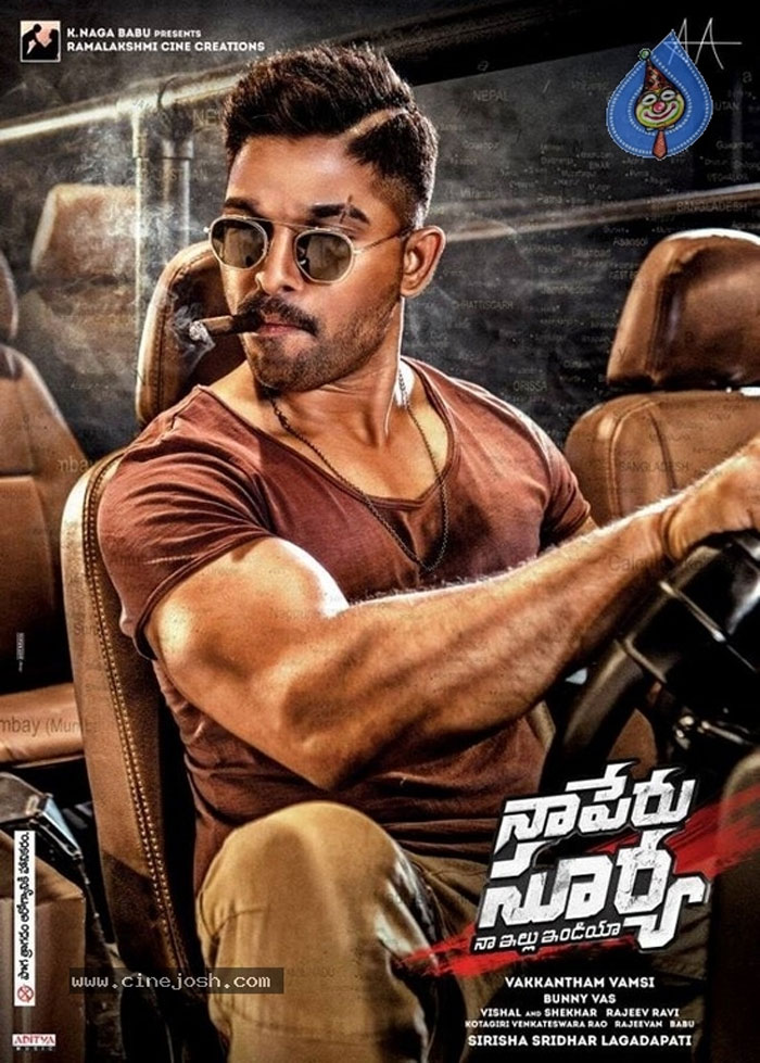 Naa Peru Surya New Look