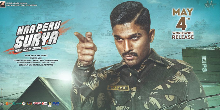 Naa Peru Surya Rocking Collections on Mixed Talk