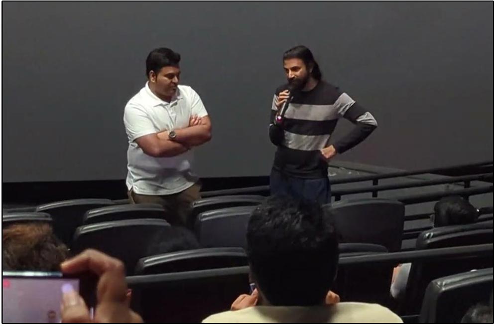 Nag Ashwin receiving a thunderous standing ovation At Iconic Chinese IMAX