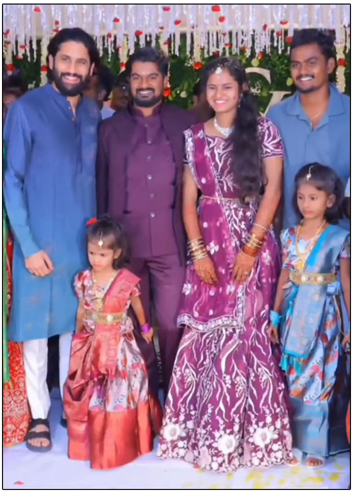 Naga Chaitanya Attends His Assistant Wedding