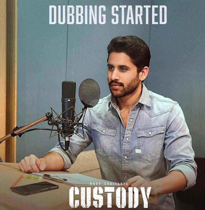 Naga Chaitanya starts dubbing