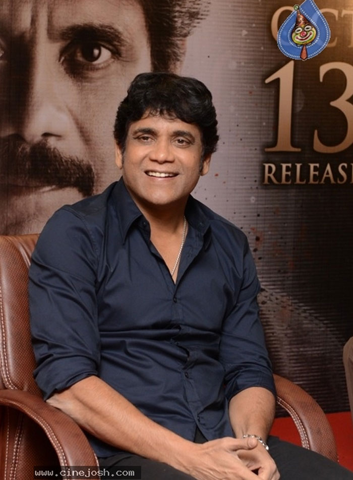 Nagarjuna Lying On His Moustache? | Cinejosh.com