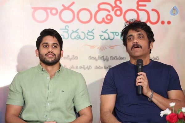 Nagarjuna's Strategy In Raarandoy Veduka Chuddam Collections