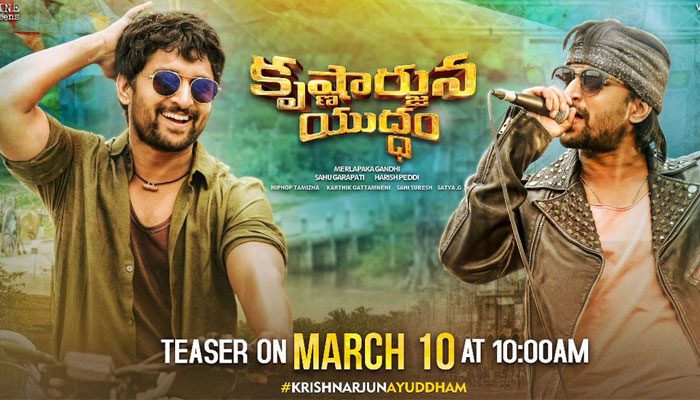 Nani's Krishnarjuna Yuddham Teaser Released