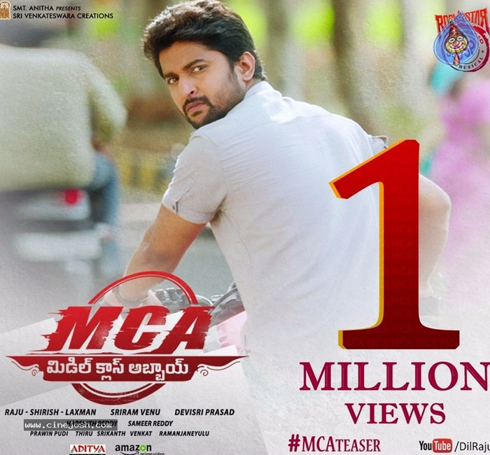 Nani's MCA Teaser Released