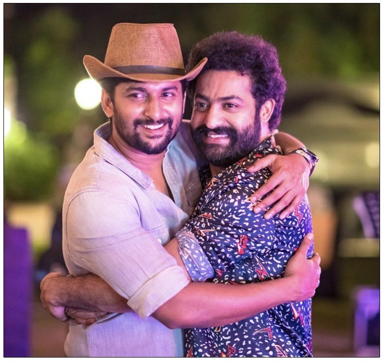 Nani Shares Snap With NTR