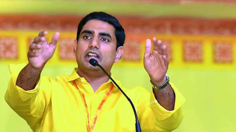 Nara Lokesh's One More Blunder in Speech