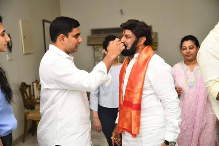 Nara Lokesh's Wishes to Balakrishna