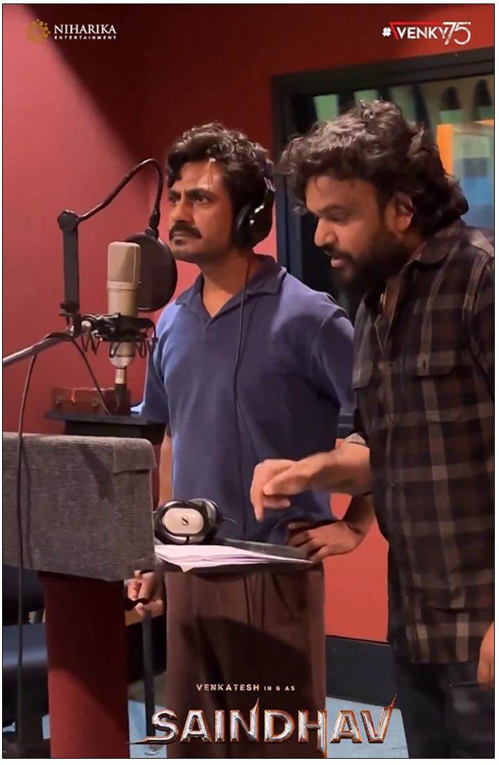 Nawazuddin Dubbing  In Telugu For Saindhav