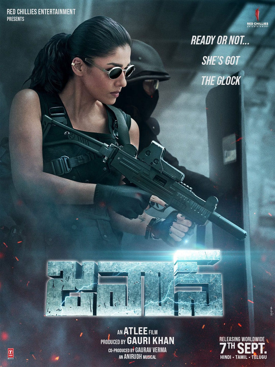 Nayanthara Poster From Jawan 