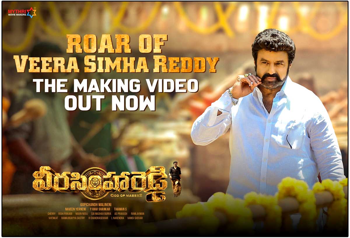 NBK's Veera Simha Reddy Making Video