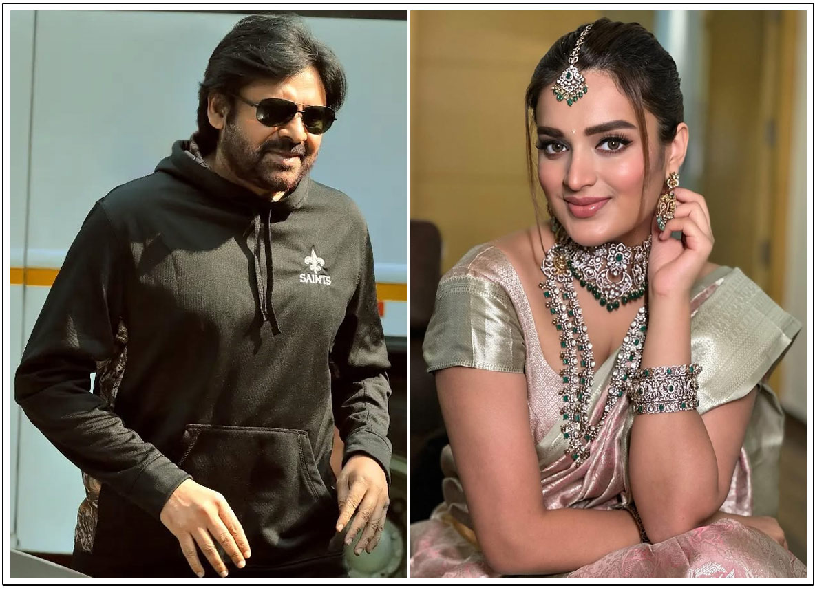 Nidhhi Agerwal praises Pawan Kalyan