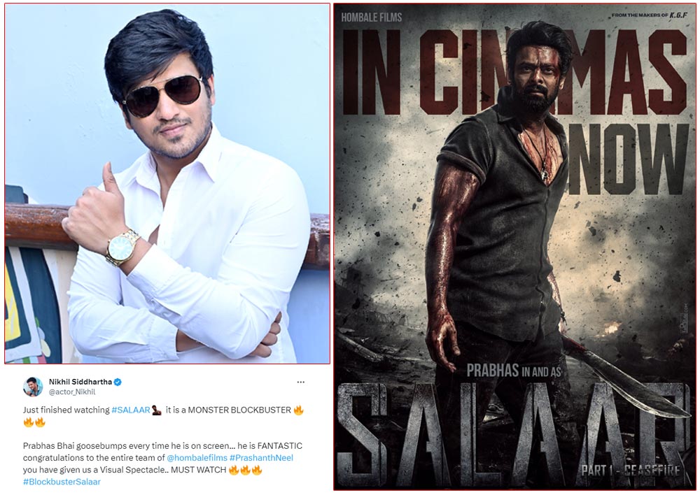  Nikhil Siddhartha Stunning Review On Prabhas Salaar