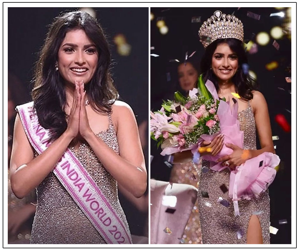 Nikita Porwal Crowned Femina Miss India 2024