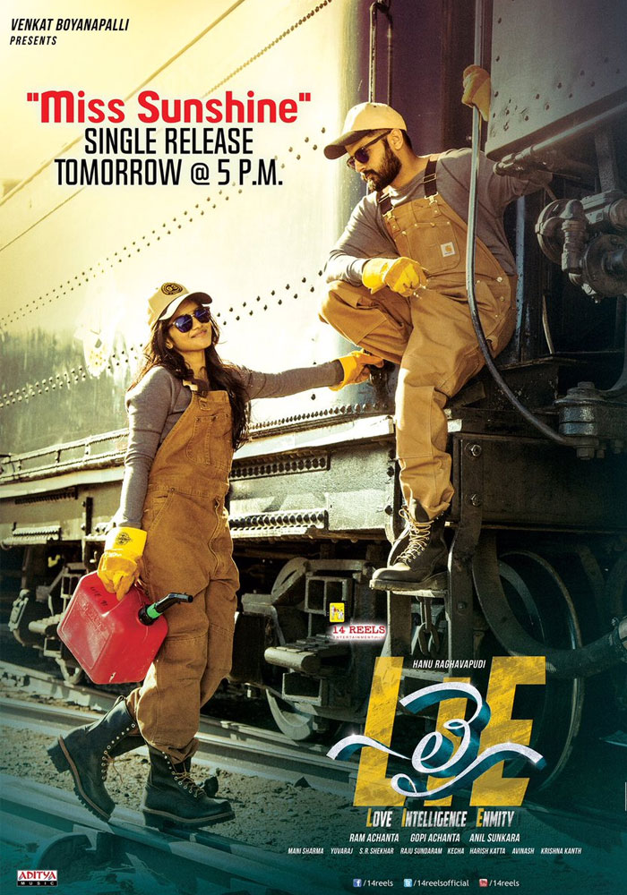 Nithiin's LIE Audio Single Miss Sunshine Tomorrow