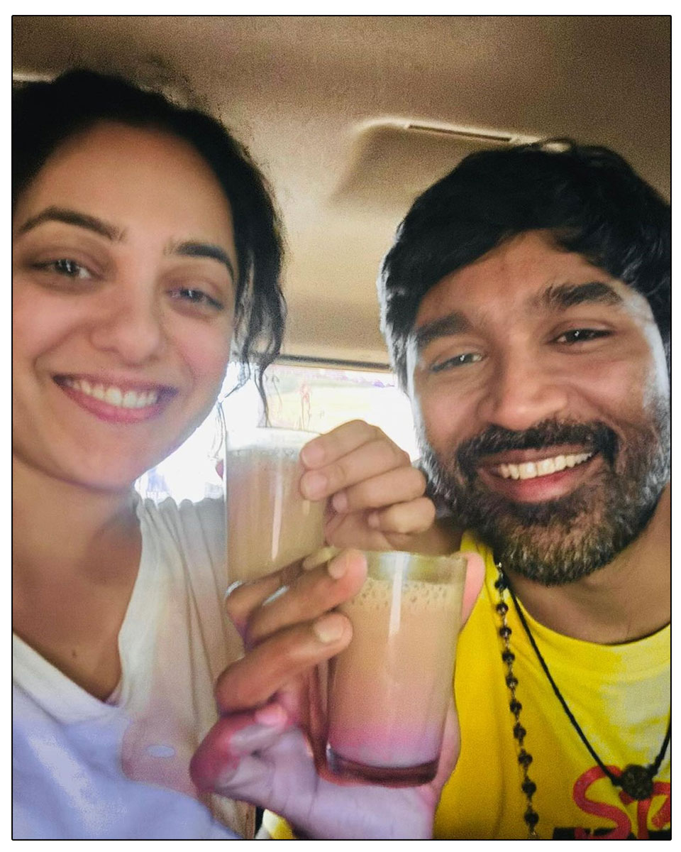 Nithya Menen and Dhanush Reunite for Idli Kadai