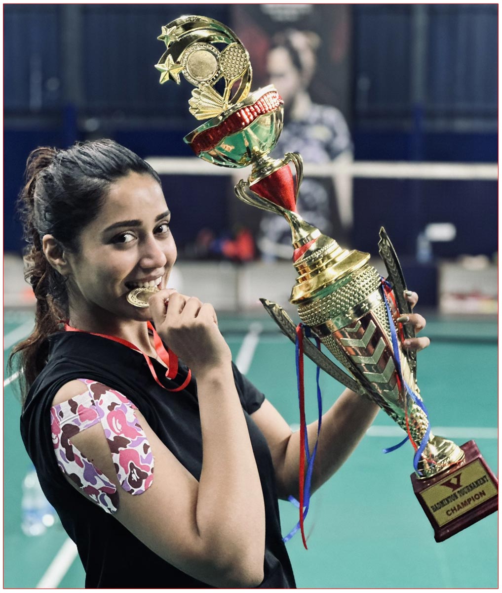 Nivetha Pethuraj Becomes Badminton Champion