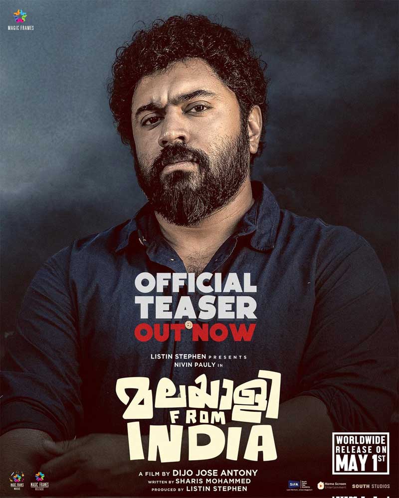 Nivin Pauly Malayalee From India Teaser out now