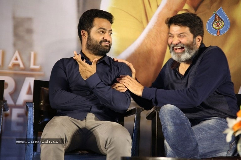 NTR and Trivikram's Emotional Speeches at AS Success Meet