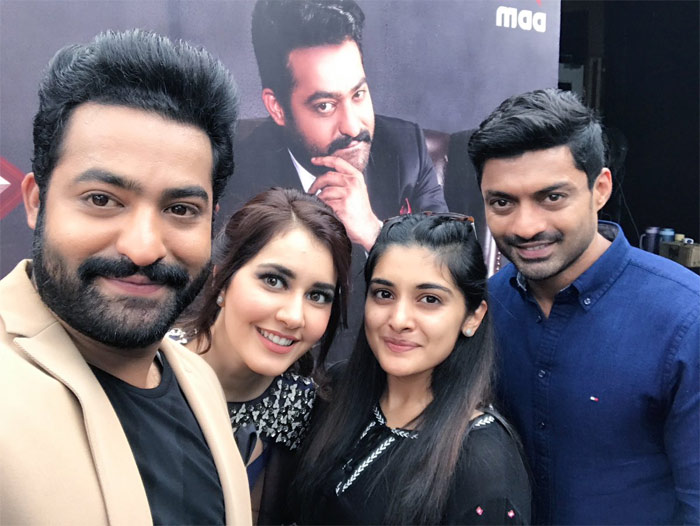 NTR, Kalyan Ram, Rashi Khanna and Niveda Thomas