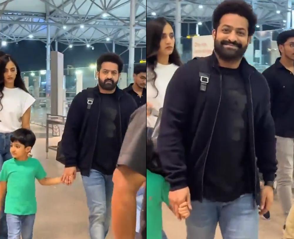 NTR Left For A Short Family Vacation