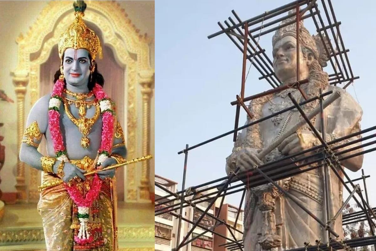 NTR Lord Krishna statue in legal tangle | cinejosh.com